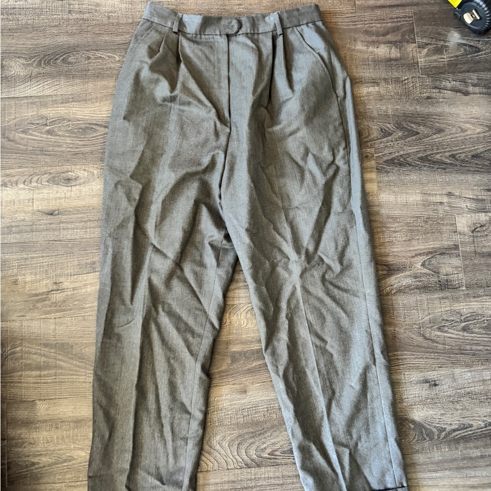 Talbots Men's Charcoal Dress Pants